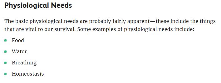 physiological